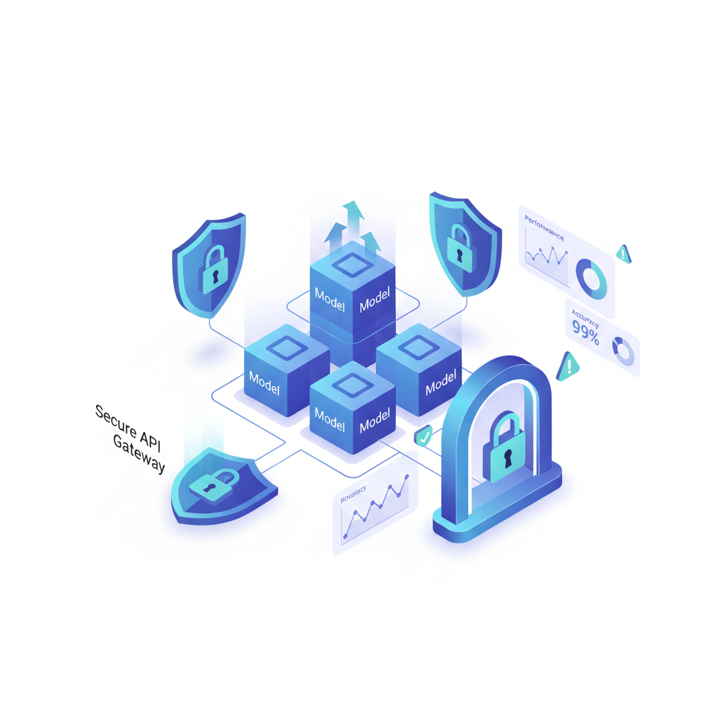 Modular AI components with RBAC, monitoring dashboards, and cloud scaling