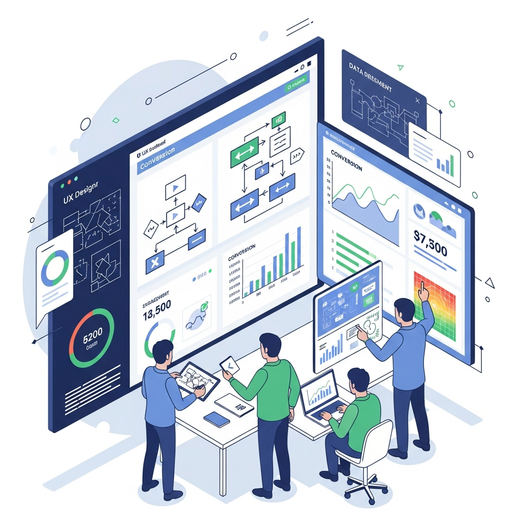 Collaboration between designers and developers for data-driven UI