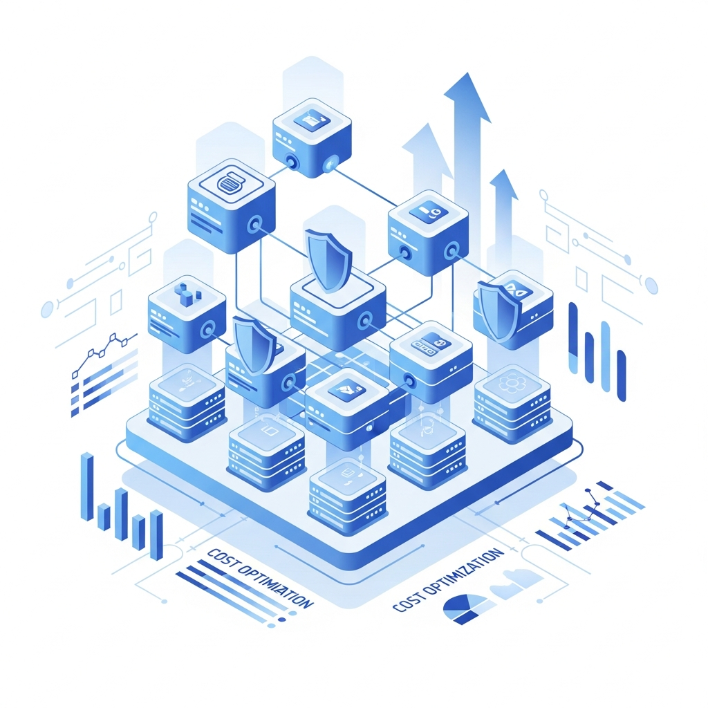 Scalable architecture illustration